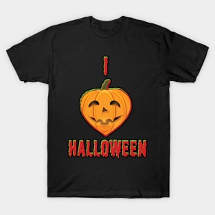 I love Halloween 3D pumpkin T-Shirt